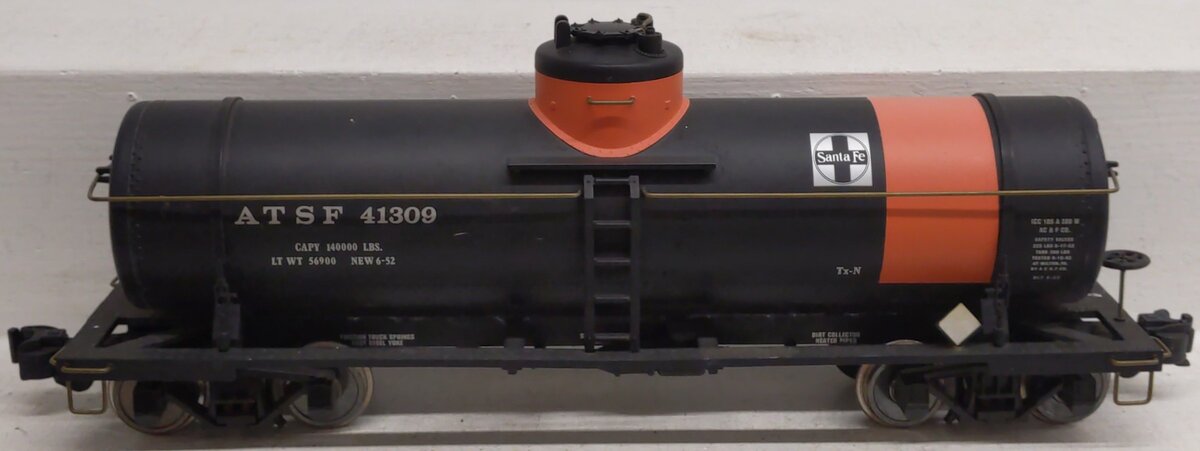 Aristo-Craft 41309 AT&SF Single Dome Tank Car VG/Box