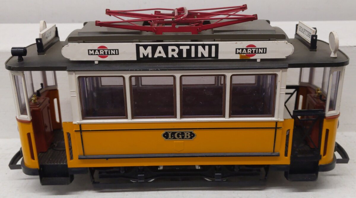 LGB 2035 G Scale Martini Streetcar VG/Box