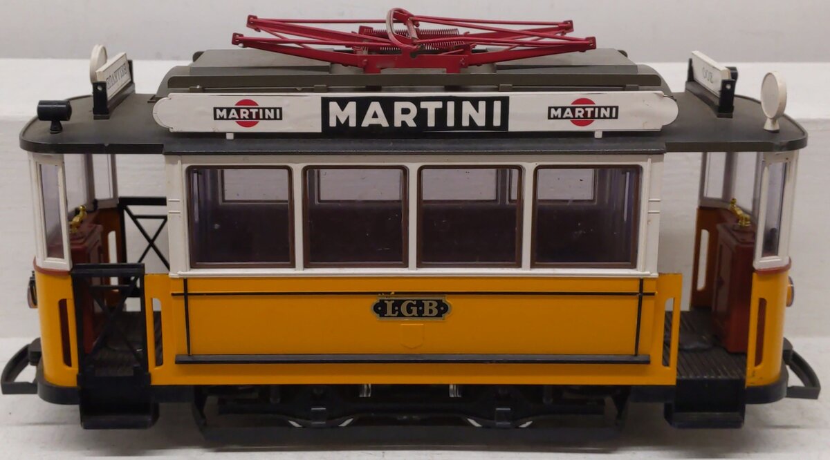 LGB 2035 G Scale Martini Streetcar VG/Box