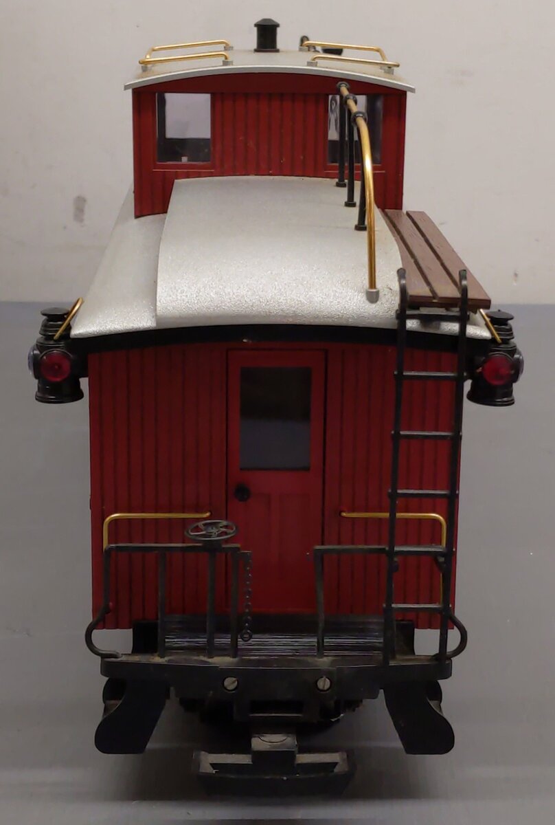 LGB 4075 G Scale Denver & Rio Grande Western Deluxe Drovers Caboose VG/Box