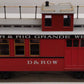 LGB 4075 G Scale Denver & Rio Grande Western Deluxe Drovers Caboose VG/Box