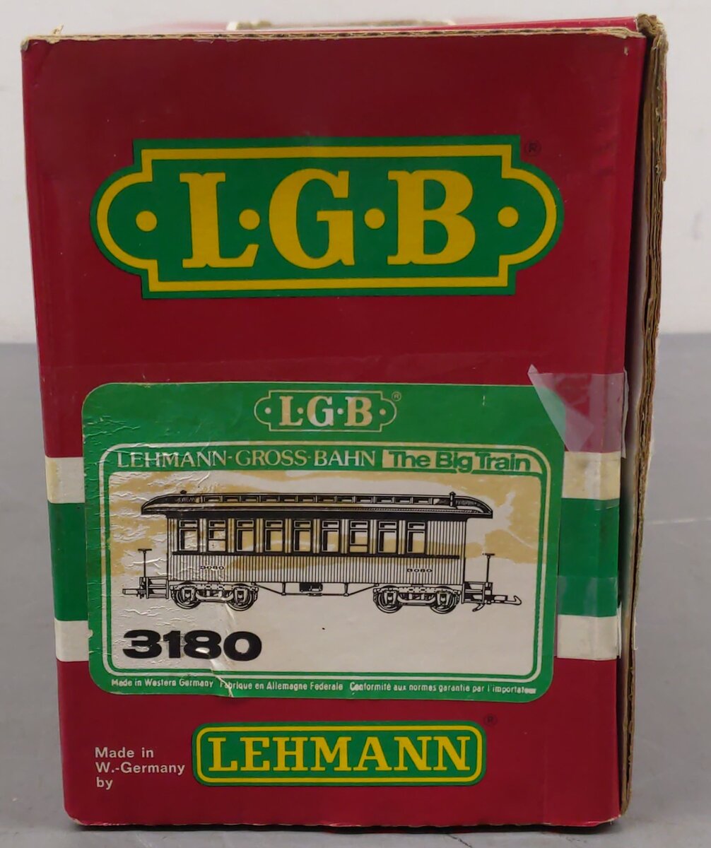 LGB 3180 G Denver South Park & Pacific Passenger Car #3180 EX/Box