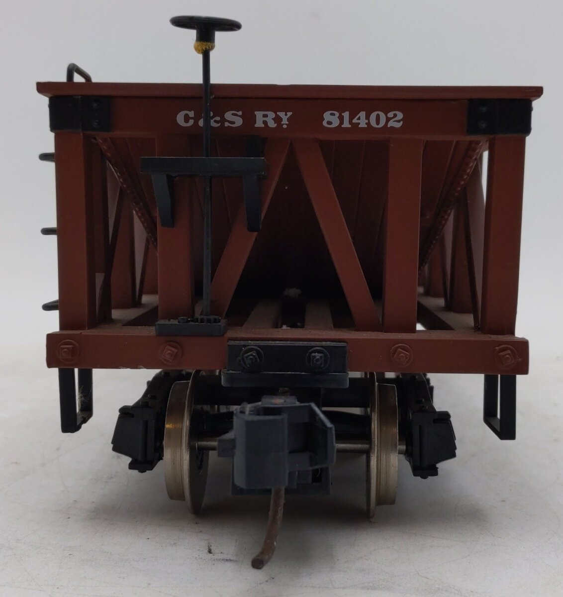 Aristo-Craft 81402 G Scale Colorado & Southern Coal Hopper Car - Metal Wheels EX/Box