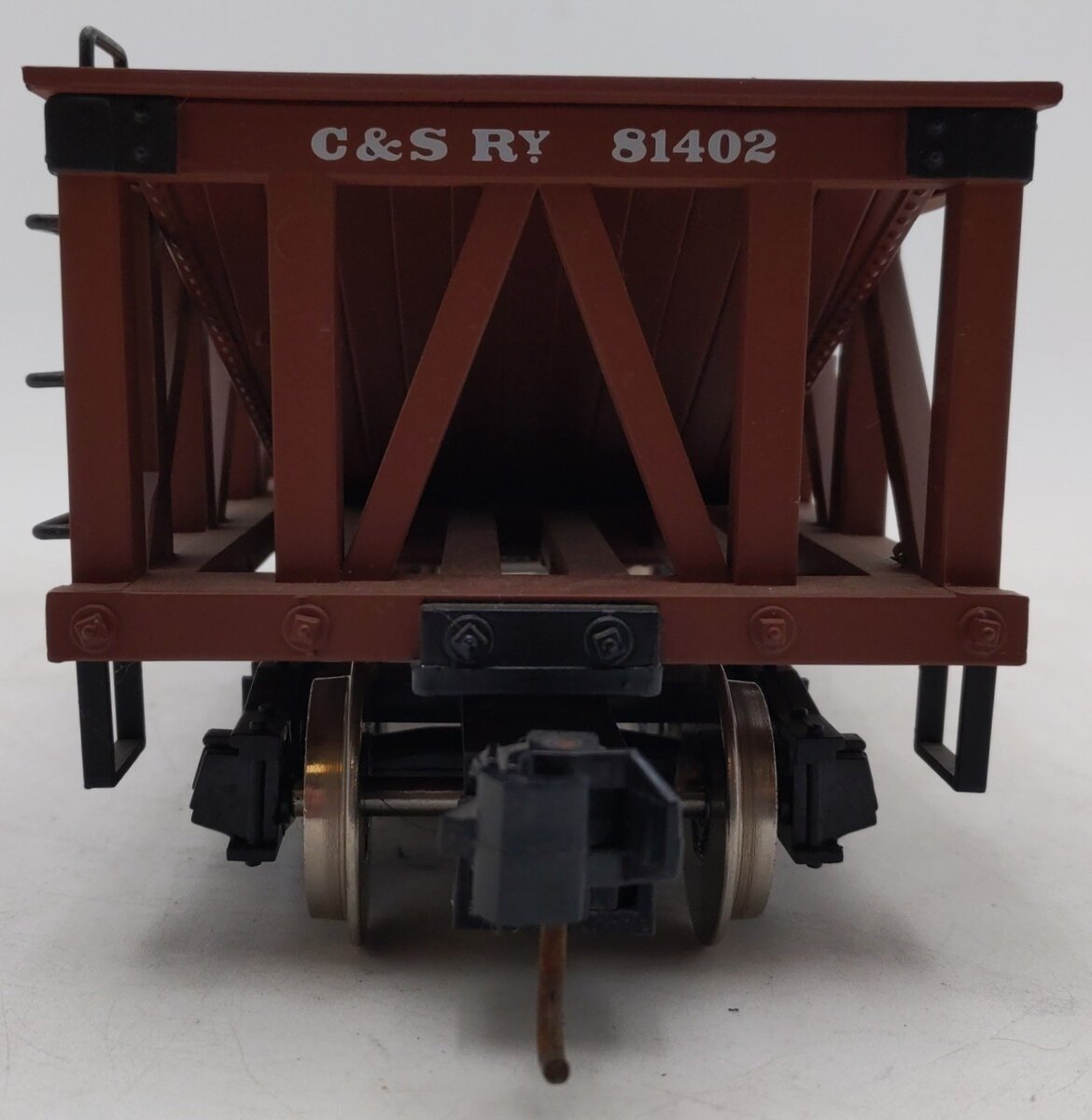 Aristo-Craft 81402 G Scale Colorado & Southern Coal Hopper Car - Metal Wheels EX/Box