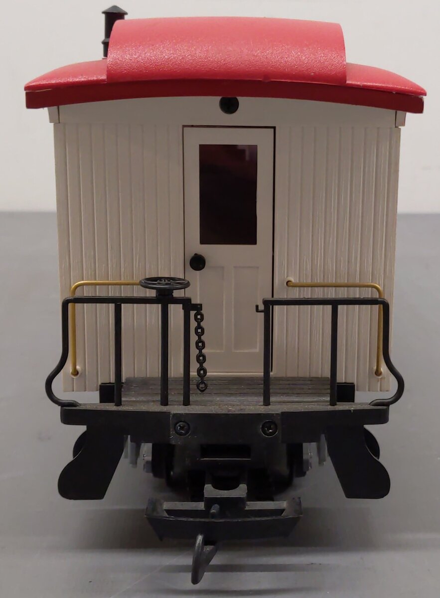 LGB 3181-DG G Scale Wilson Brothers Advanced Advertising Car #4 - Plastic Wheels EX/Box