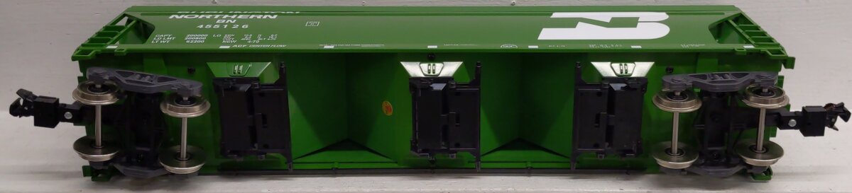 LGB 43820 Burlington Northern Covered Hopper Car (Metal Wheels) EX/Box