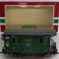 LGB 3019 G Scale Mail Post Car with Lights (Metal Wheels) EX/Box