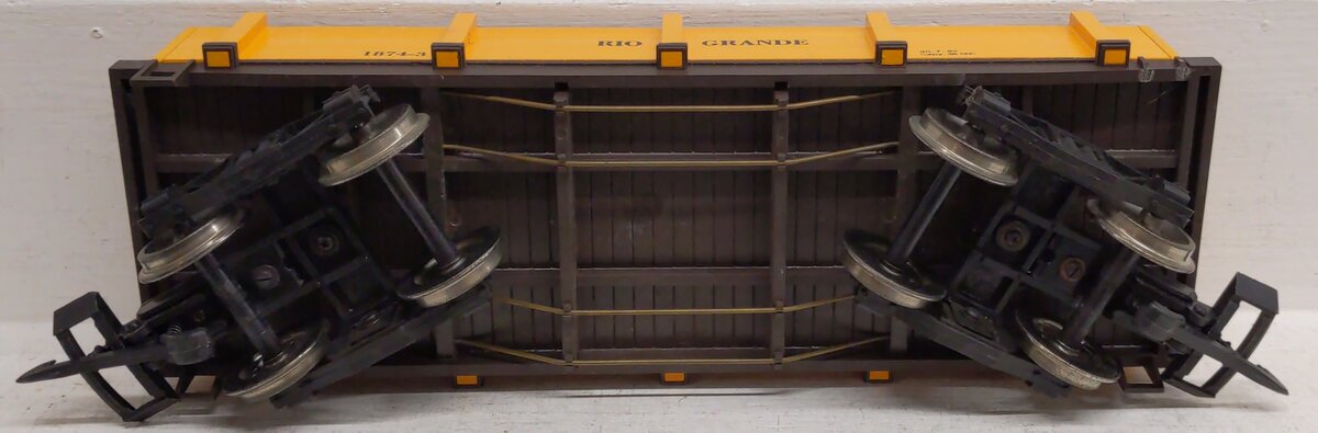 Kalamazoo 1874-3 G Scale Gondola w/ Barrels EX/Box