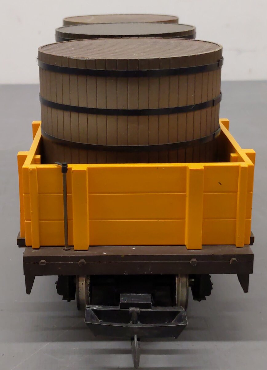 Kalamazoo 1874-3 G Scale Gondola w/ Barrels EX/Box