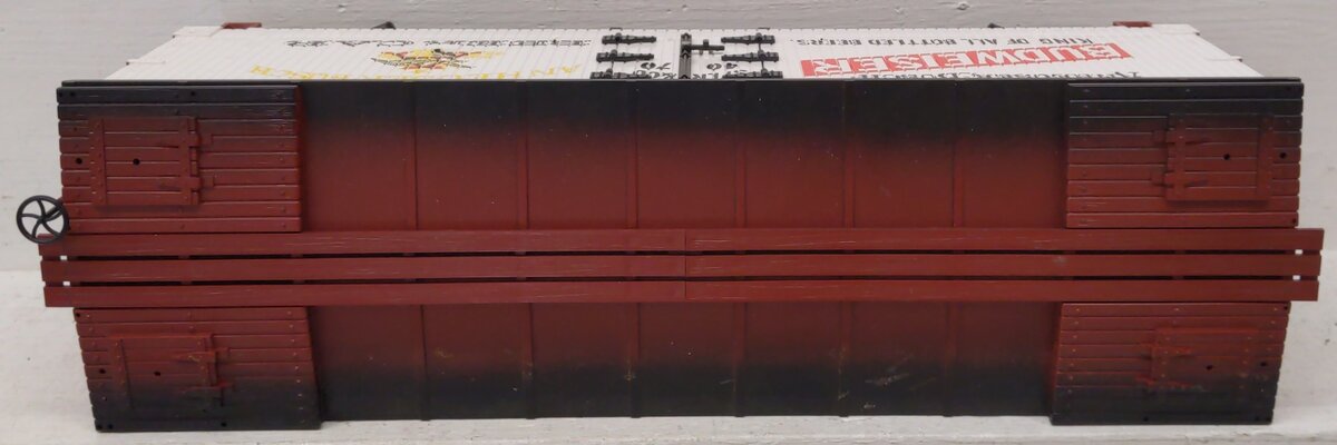 LGB 4070 G Scale Budweiser Woodside Reefer Car #4070 VG/Box
