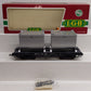 LGB 4086 G Scale White Pass & Yukon Forney Flatcar w/Ore Container Load #462 EX/Box