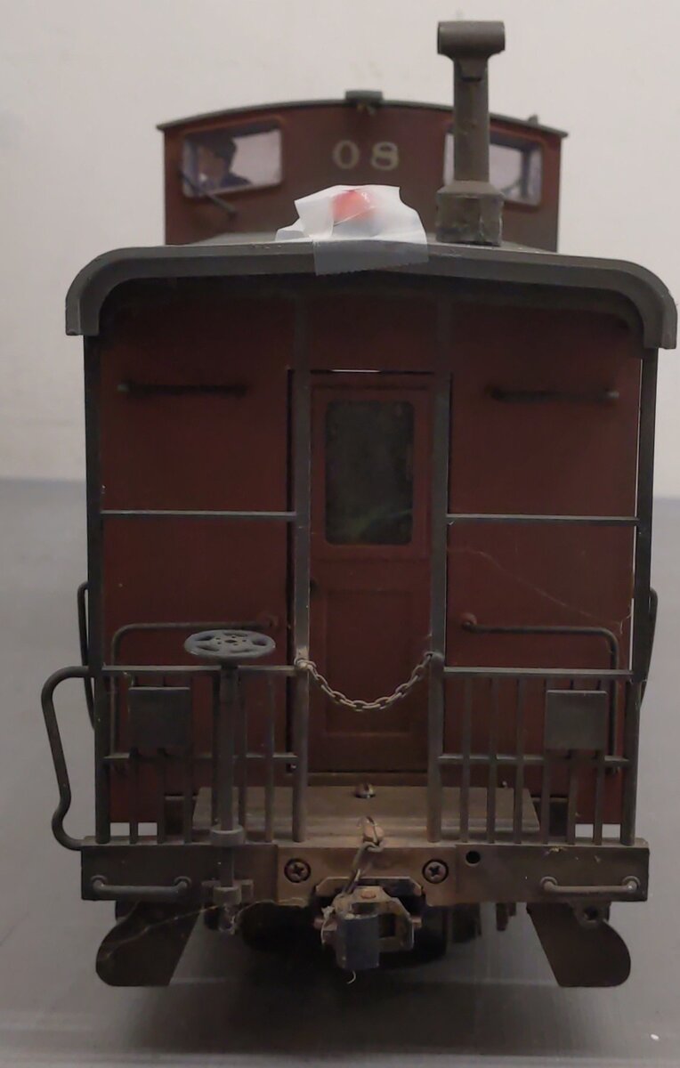 LGB 42710 G Scale Rio Grande Caboose #1993 (Metal Wheels) - Weathered/Box