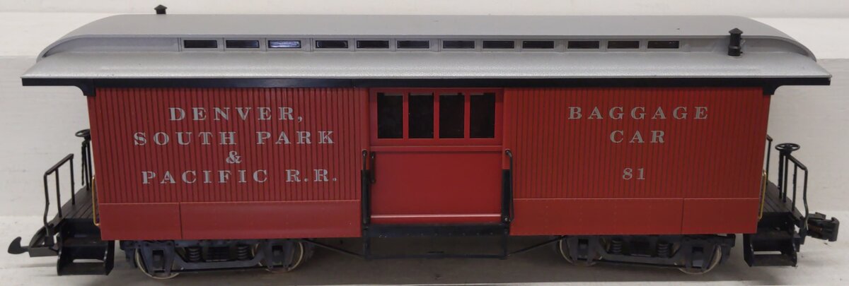 LGB 32840 Denver, South Park and Pacific Baggage Car w/Metal Wheels EX/Box