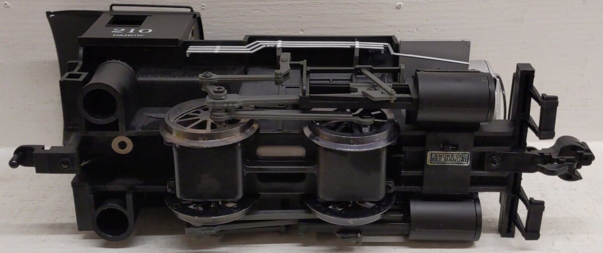 Aristo-Craft 21327 G Scale D&RGW 0-4-0 Switcher #210 VG/Box