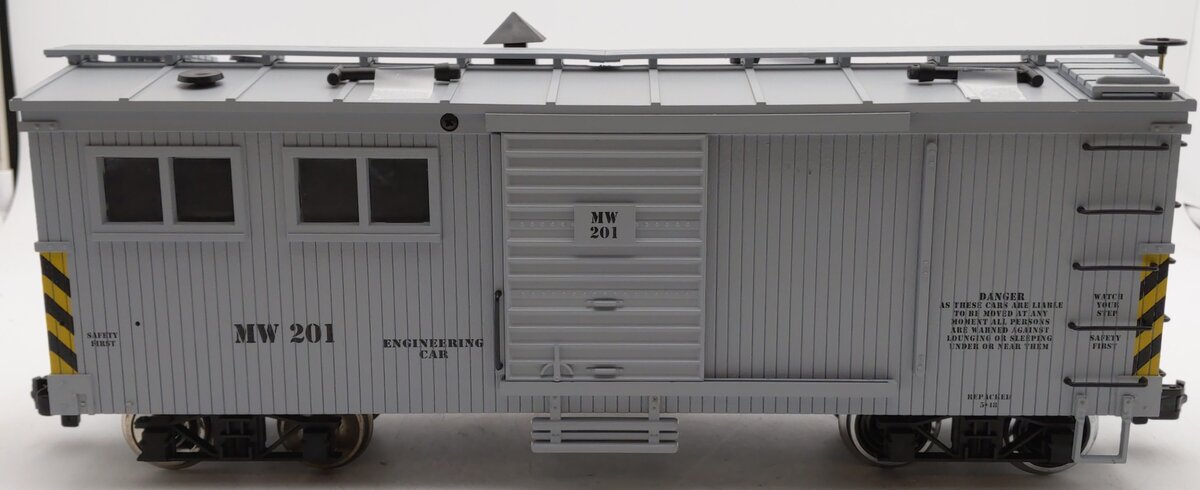 USA Trains R1850 G Maintenance of Way Engineering Car (Metal Wheels) EX/Box