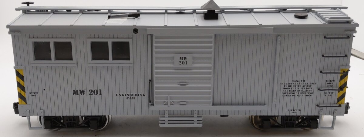 USA Trains R1850 G Maintenance of Way Engineering Car (Metal Wheels) EX/Box