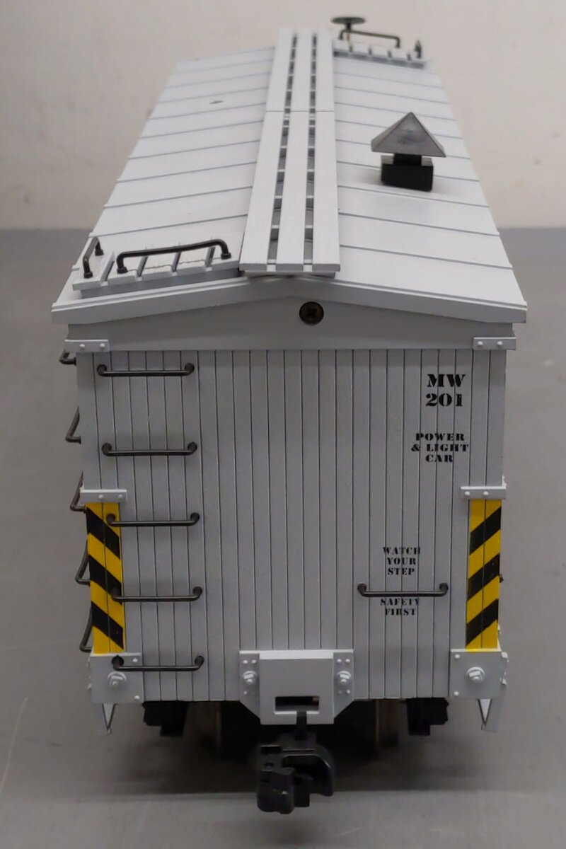 USA Trains 18500 G Maintenance of Way Power & Light Car #210 w/Sound VG/Box