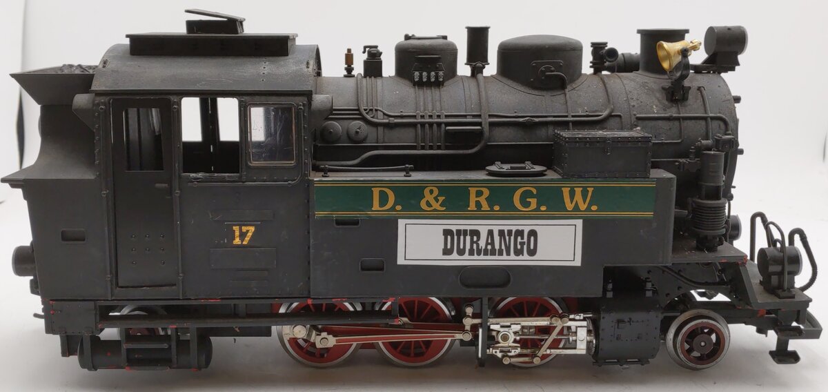 LGB 2080D G Scale 2-6-2T Steam Locomotive (Custom Painted)/Box