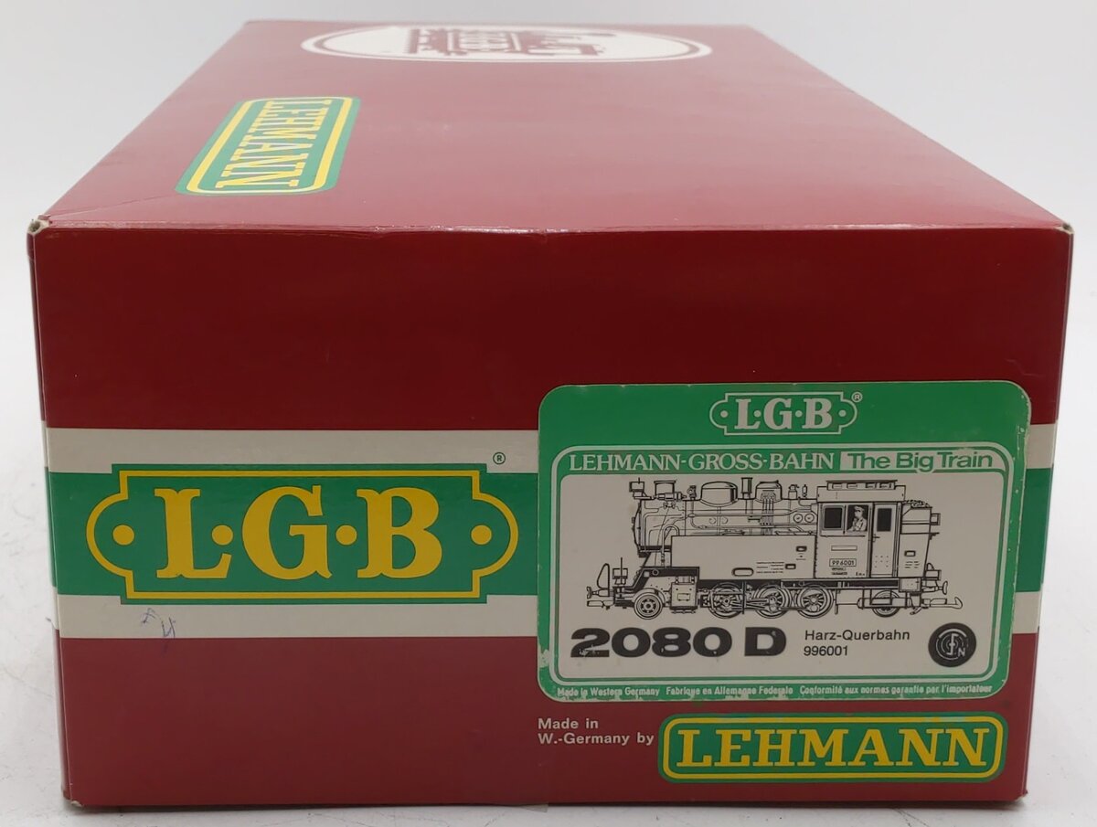 LGB 2080D G Scale 2-6-2T Steam Locomotive (Custom Painted)/Box