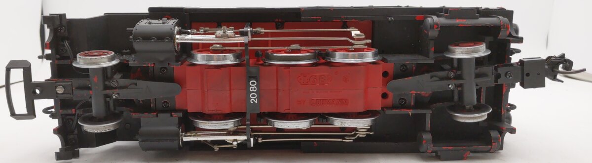 LGB 2080D G Scale 2-6-2T Steam Locomotive (Custom Painted)/Box