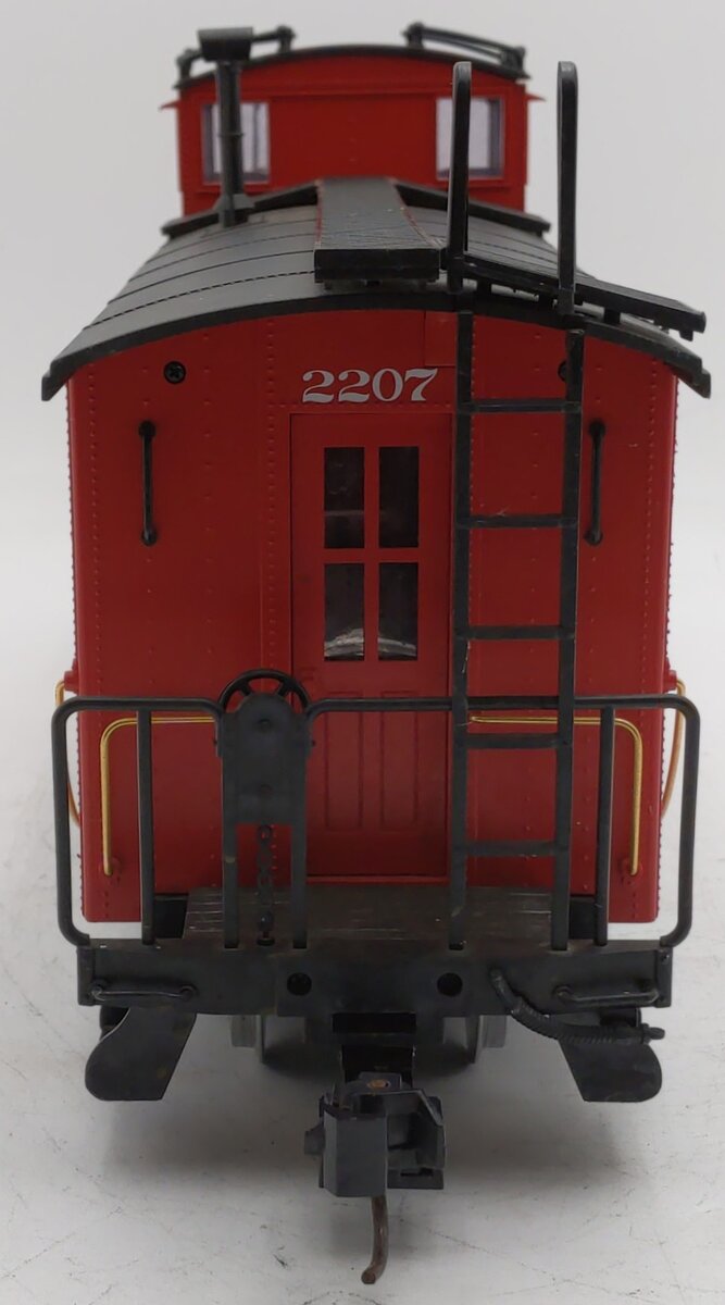 LGB 40790 G Scale Santa Fe Caboose #2207 (Metal Wheels) EX/Box