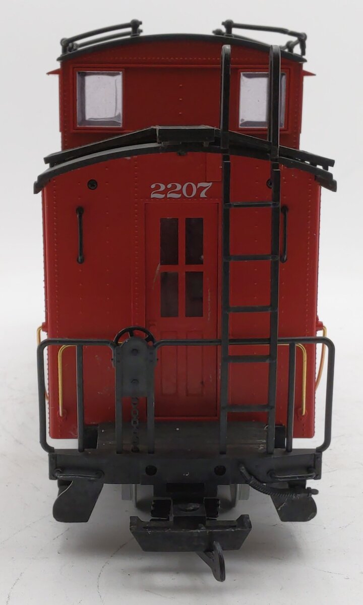 LGB 40790 G Scale Santa Fe Caboose #2207 (Metal Wheels) EX/Box