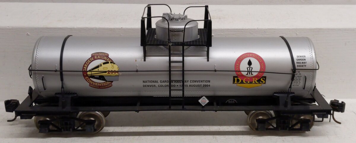 USA Trains C304 G DGRS 2004 Garden Railway Convention 10K Gal. Tank Car VG/Box