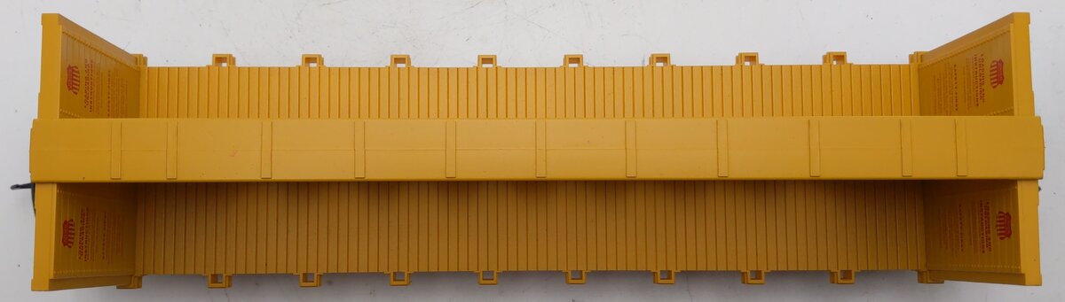 USA Trains R17405 G UP Center I-Beam Flat Cars (Yellow) w/Custom Load EX/Box