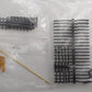 USA Trains R17405 G UP Center I-Beam Flat Cars (Yellow) w/Custom Load EX/Box