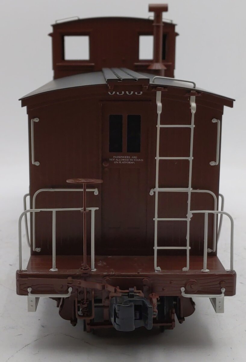 Accucraft AC83-142 G Scale Denver & Rio Grande Western Long Brass Caboose #0505 EX/Box