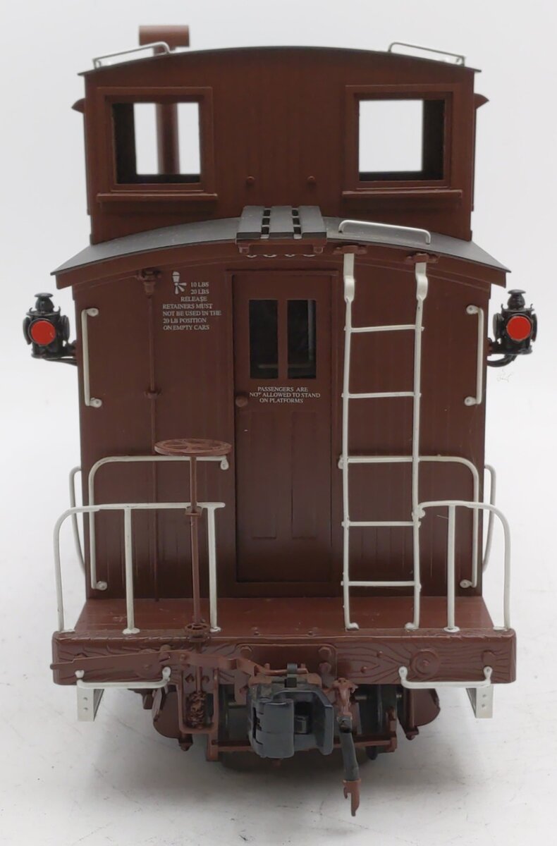Accucraft AC83-142 G Scale Denver & Rio Grande Western Long Brass Caboose #0505 EX/Box