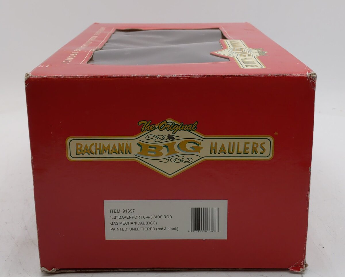 Bachmann 91397 G Davenport 0-4-0 Side Rod Gas Mechanical Locomotive EX/Box