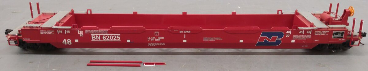 USA Trains R17105 G Scale BN Intermodal Container Car w/o Load (Metal Wheels) VG/Box