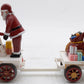 Bachmann 96241 G #2 Christmas Handcar w/Santa & Elf - Metal Wheels EX/Box