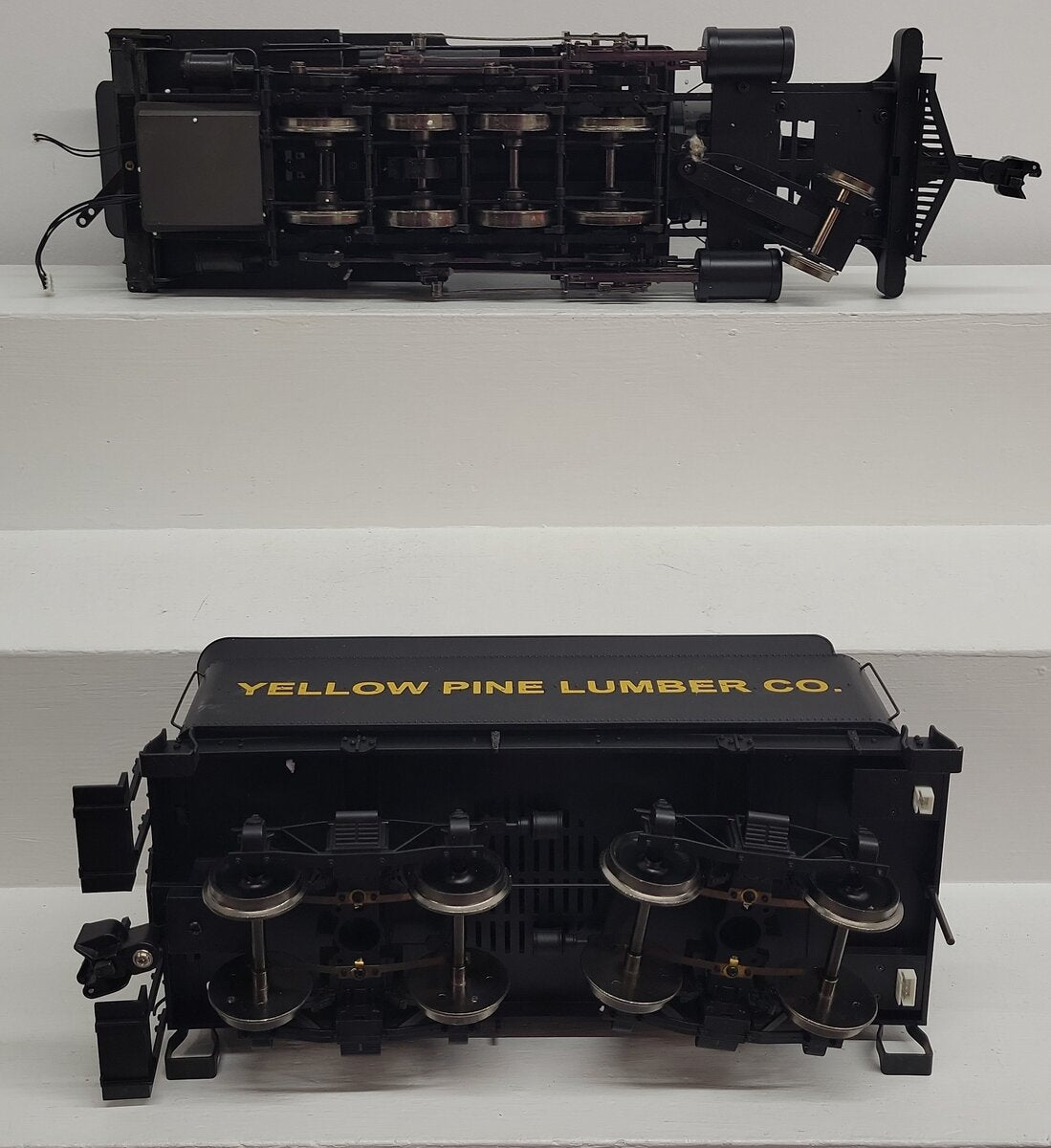 Bachmann 81294 Yellow Pine Lumber 2-8-0 Steam Locomotive & Tender EX/Box