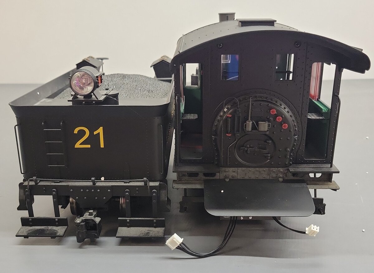 Bachmann 81294 Yellow Pine Lumber 2-8-0 Steam Locomotive & Tender EX/Box