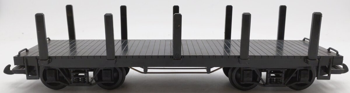 HLW 01002 G Scale Black Flat Car EX