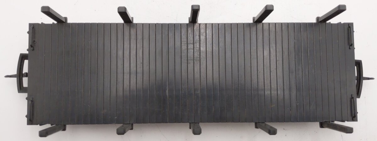 HLW 01002 G Scale Black Flat Car EX