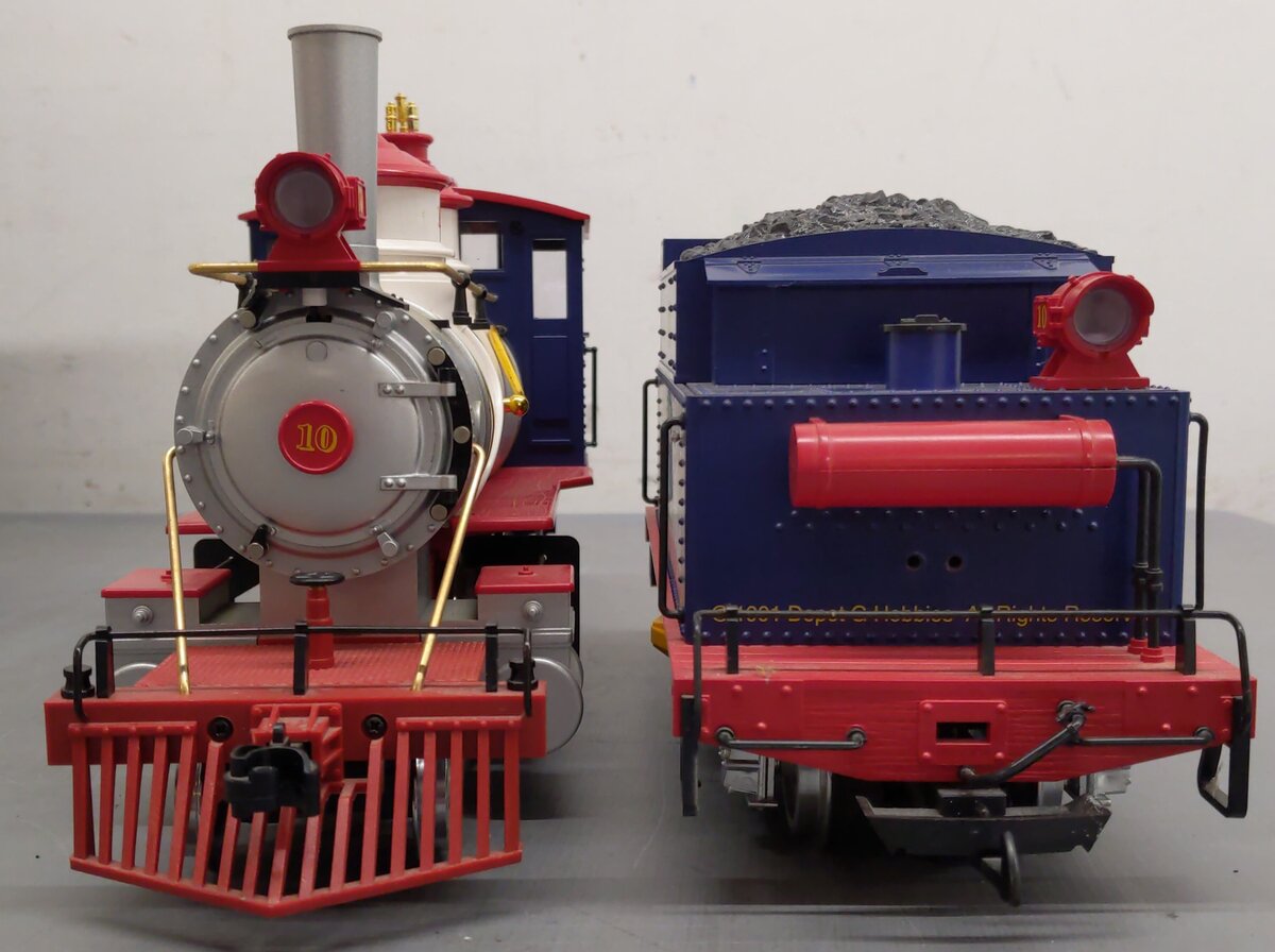 LGB 24192 G Scale Wilson Bros. Circus Mogul Steam Locomotive & Tender #10 EX/Box