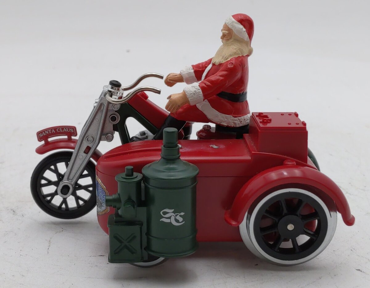 LGB 21030 G Scale Santa on Motorcycle EX/Box
