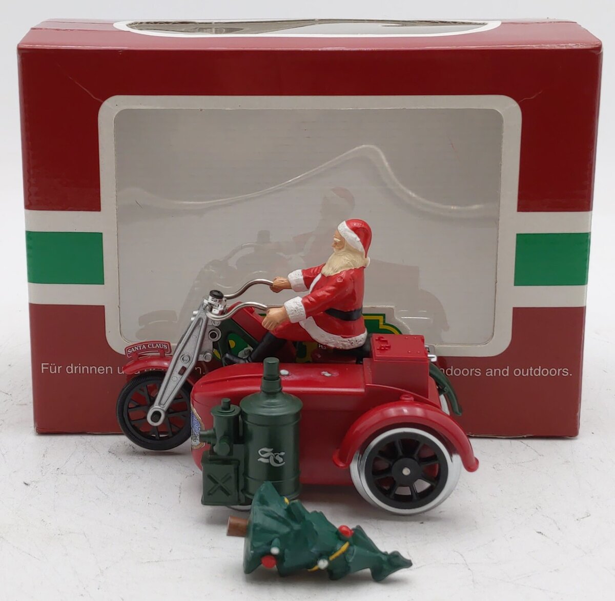 LGB 21030 G Scale Santa on Motorcycle EX/Box