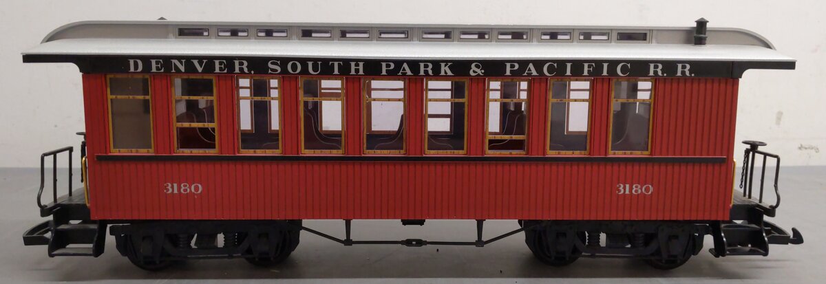 LGB 3180 G Scale Denver, South Park & Pacific Passenger Car EX/Box