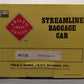 Aristo-Craft 32205 Santa Fe Streamlined Baggage Car - Metal Wheels EX/Box