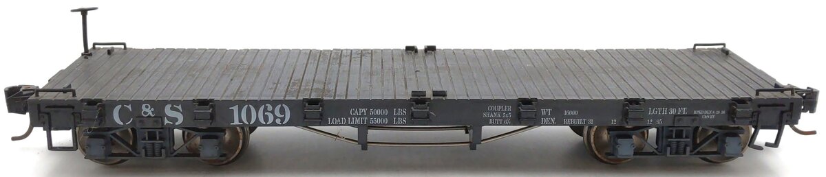 LGB 42690 Colorado and Southern Flatcar (Metal Wheels) VG/Box