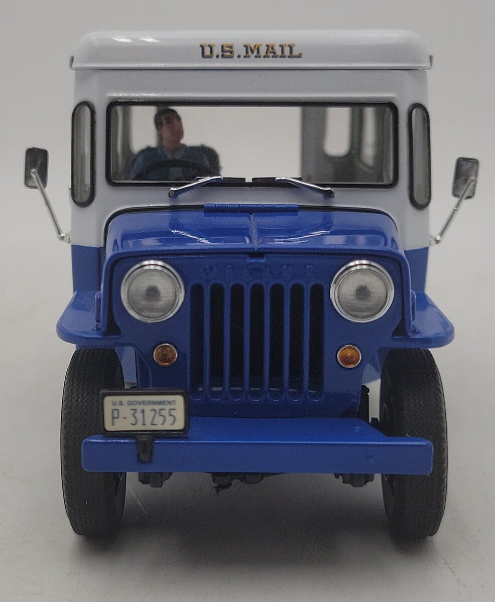 Danbury Mint 1954 1:24 1954 Jeep Willys U.S. Mail Truck EX/Box