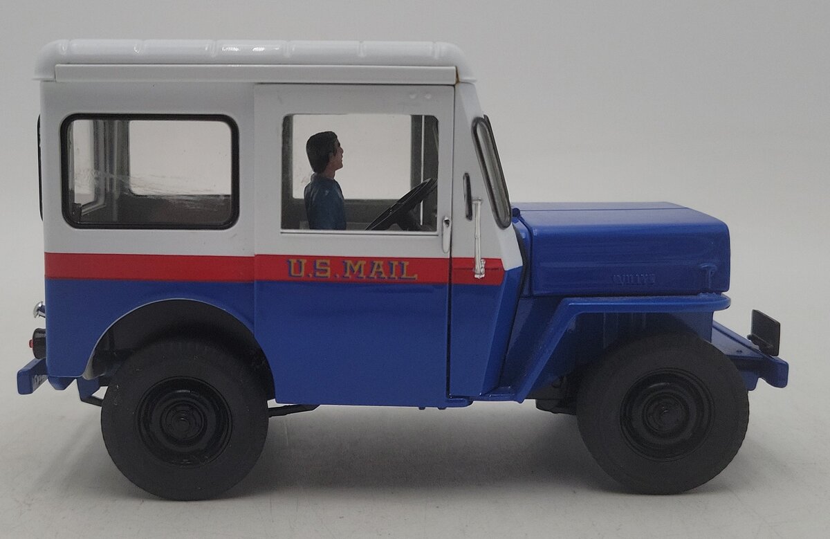 Danbury Mint 1954 1:24 1954 Jeep Willys U.S. Mail Truck EX/Box