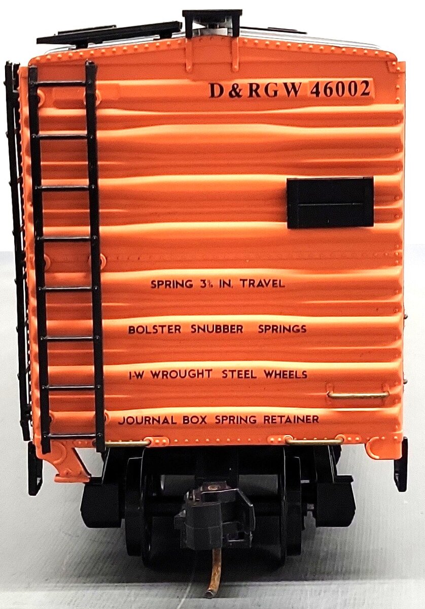 Aristo-Craft 46002 G Rio Grande Boxcar #46002 w/Plastic Wheels EX/Box