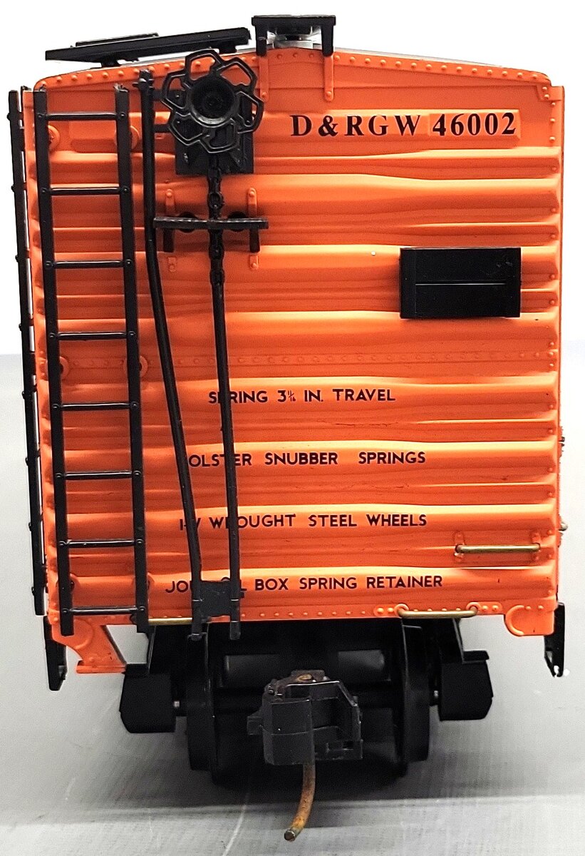 Aristo-Craft 46002 G Rio Grande Boxcar #46002 w/Plastic Wheels EX/Box
