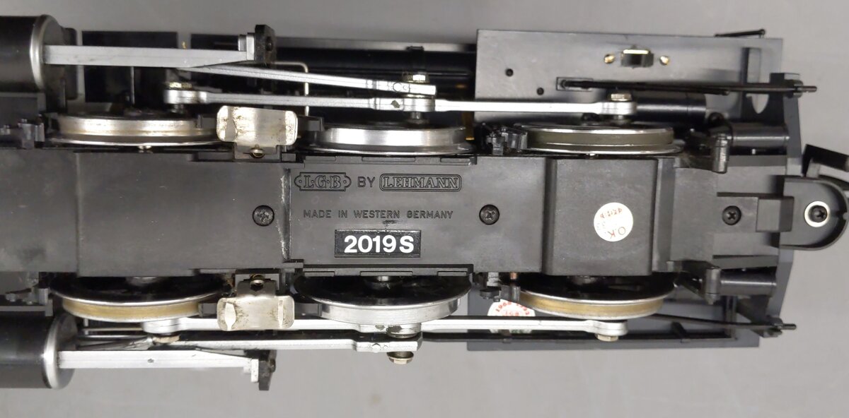 LGB 2019S G Scale Colorado & Southern Mogul Steam Locomotive & Tender #6 EX/Box