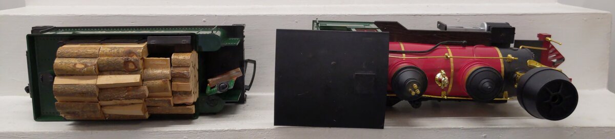 LGB 2018D G Scale D&RGW 2-6-0 Mogul Steam Loco & Tender #18 - Custom/Box